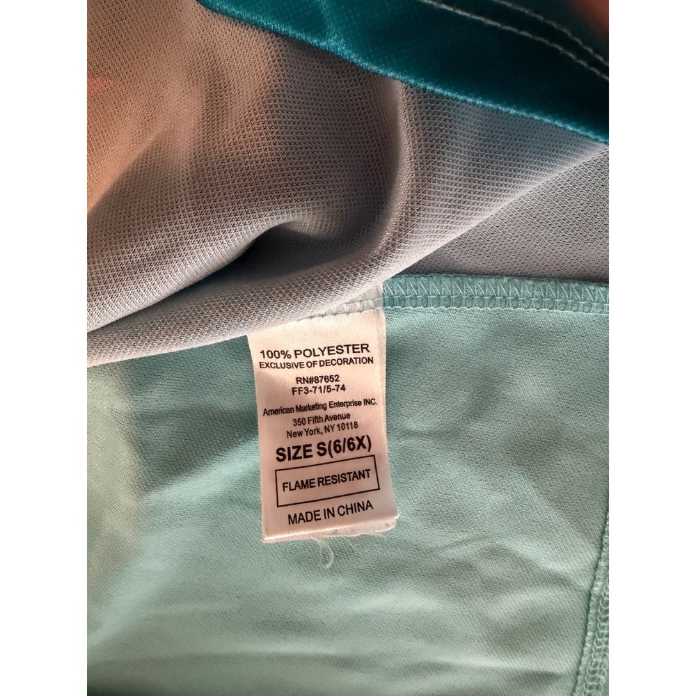 Disney Encanto Mirabel Madrigal Girls Nightgown Dress White Teal Size 6 - Picture 10 of 12